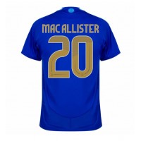 Camisa de time de futebol Argentina Alexis Mac Allister #20 Replicas 2º Equipamento Copa America 2024 Manga Curta